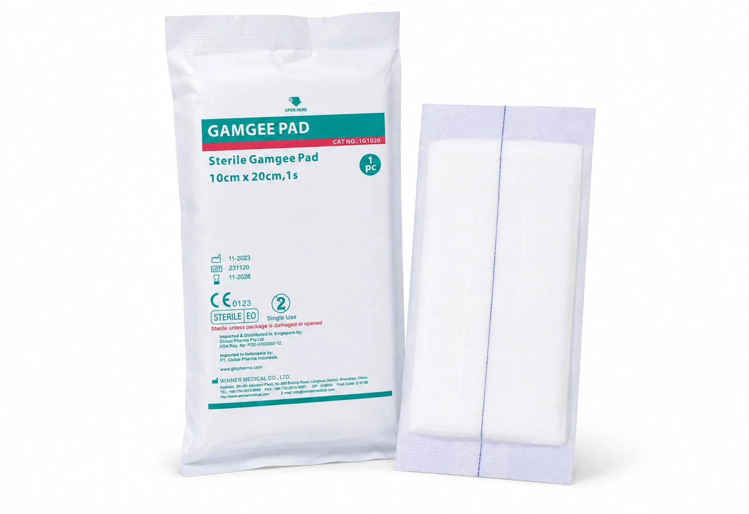 Sterile Gamgee Pad
