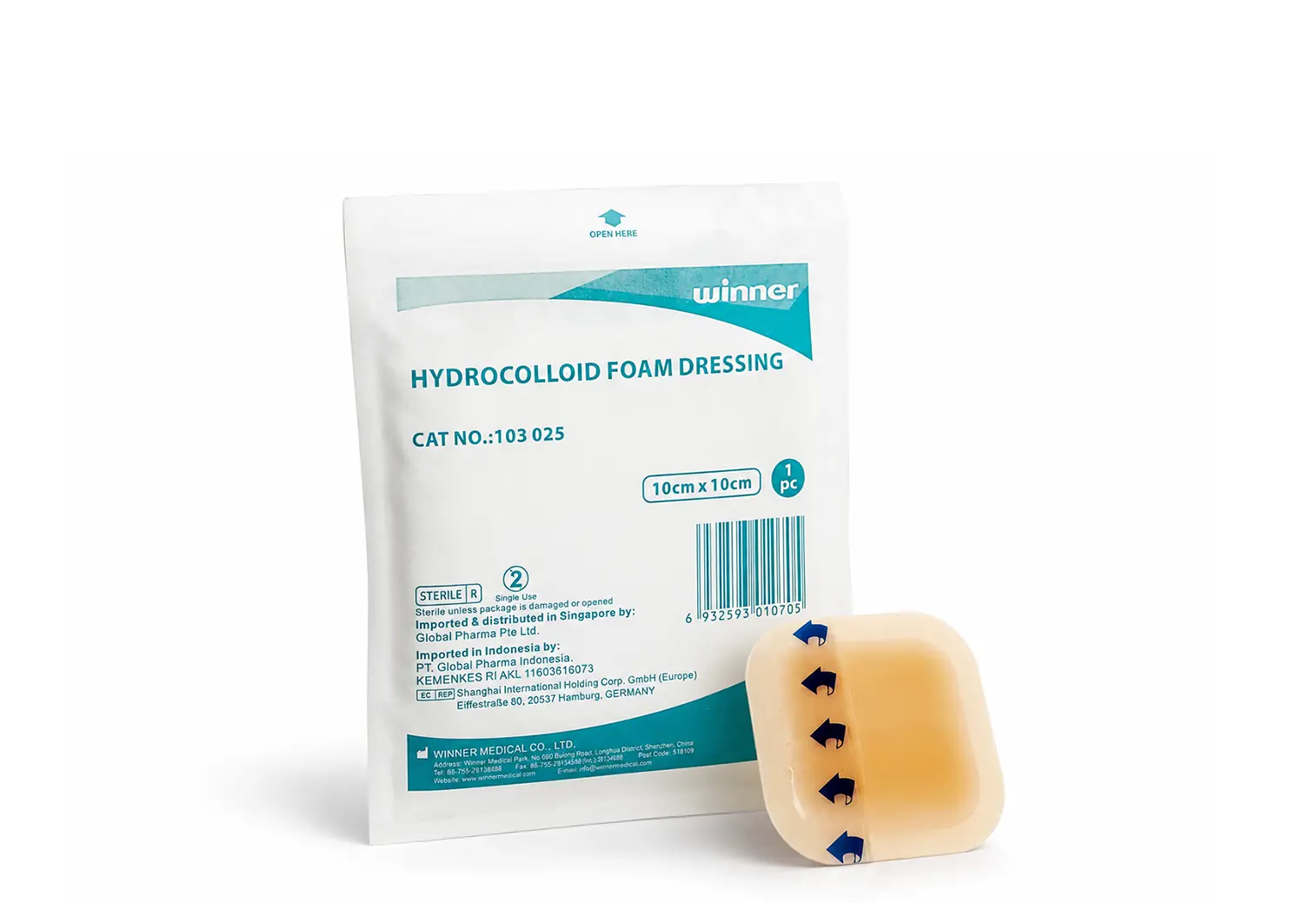 Hydrocolloid Foam Dressing