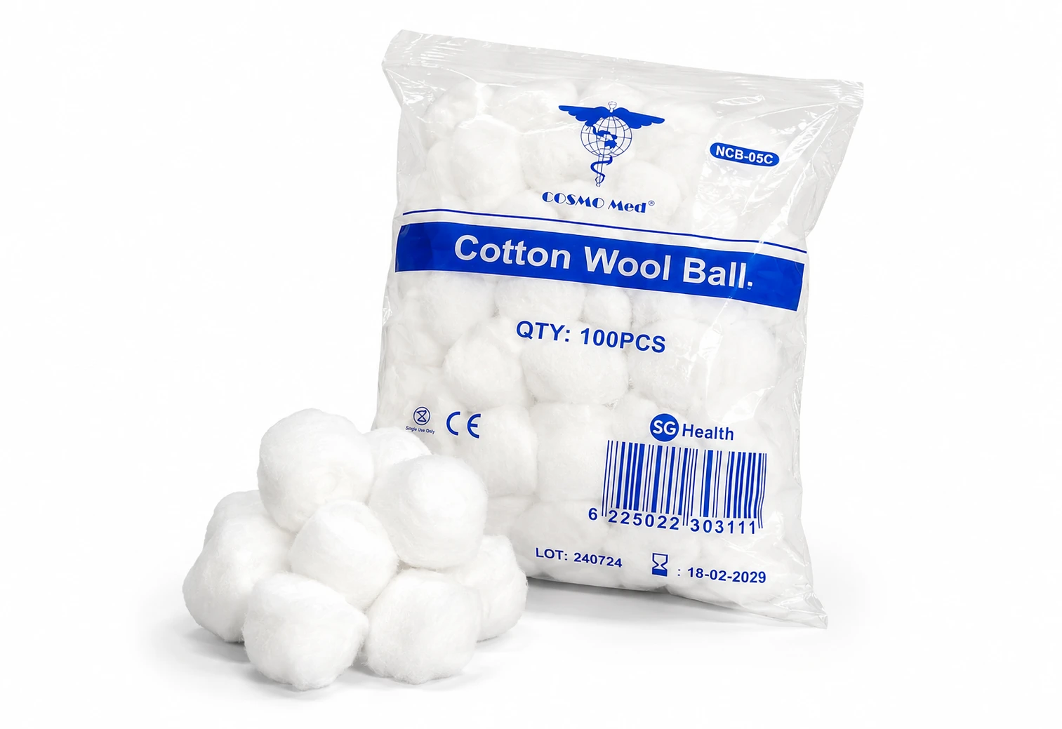 Non-Sterile Cotton Ball
